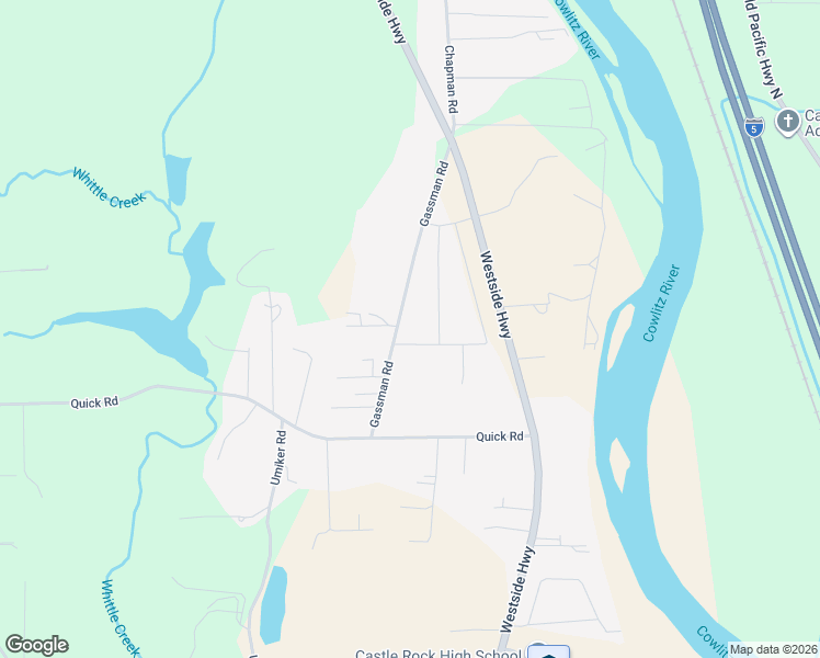 map of restaurants, bars, coffee shops, grocery stores, and more near 120 Gassman Road in Castle Rock