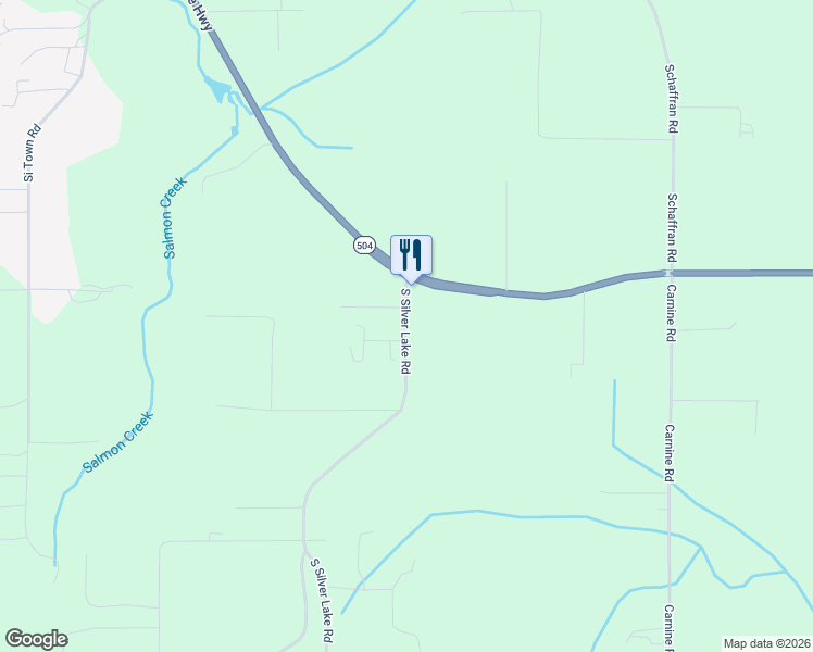 map of restaurants, bars, coffee shops, grocery stores, and more near 125 South Silver Lake Road in Castle Rock