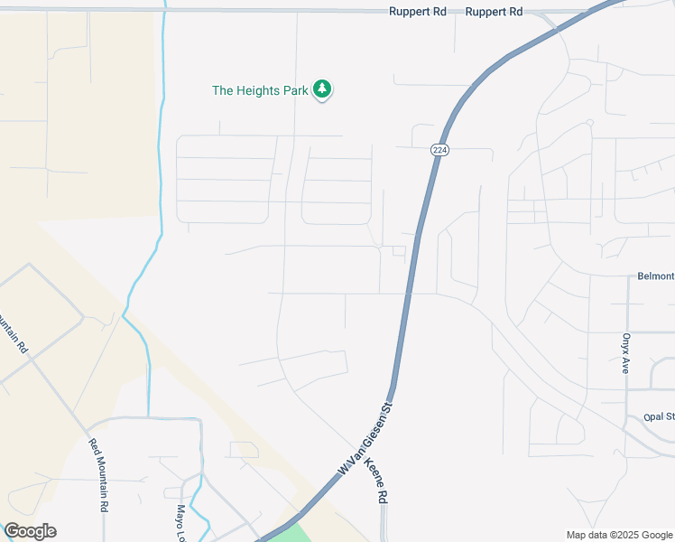 map of restaurants, bars, coffee shops, grocery stores, and more near 7850 Paradise Way in West Richland