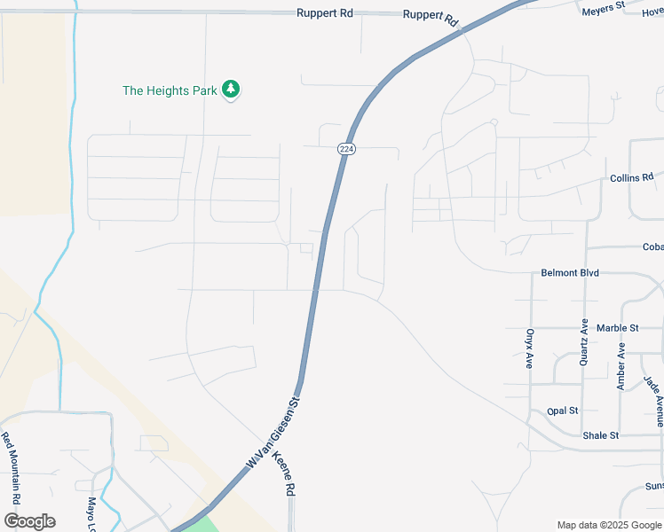 map of restaurants, bars, coffee shops, grocery stores, and more near 7819-7899 W Van Giesen St in West Richland