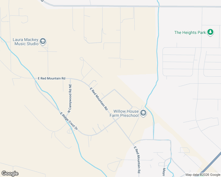 map of restaurants, bars, coffee shops, grocery stores, and more near 44212 East Ridge Crest Loop Northeast in Benton City