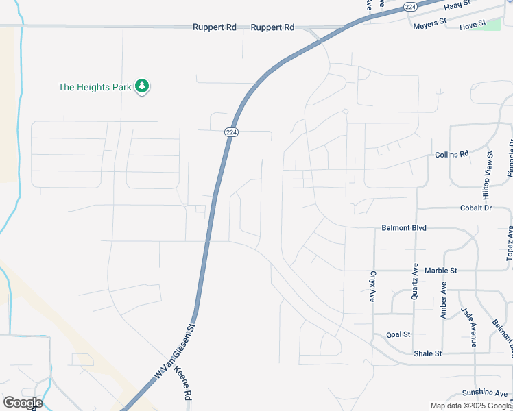 map of restaurants, bars, coffee shops, grocery stores, and more near 887 Waylon Drive in West Richland