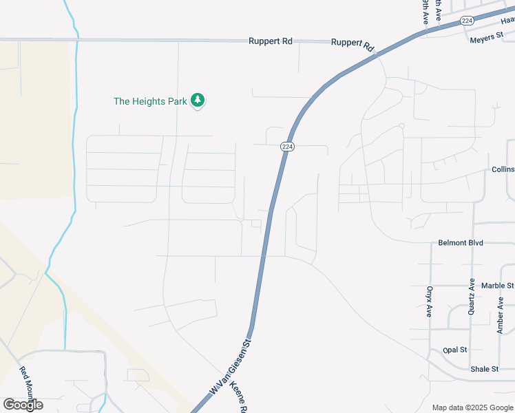 map of restaurants, bars, coffee shops, grocery stores, and more near 7820 West Van Giesen Street in Benton City