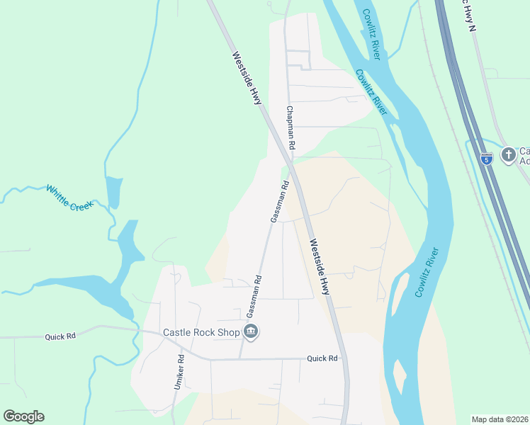 map of restaurants, bars, coffee shops, grocery stores, and more near 162 Gassman Road in Castle Rock