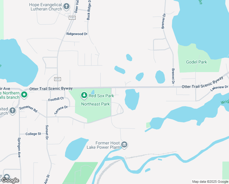 map of restaurants, bars, coffee shops, grocery stores, and more near 1188 Water Plant Road in Fergus Falls