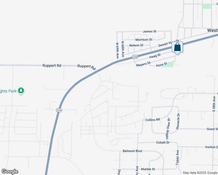 map of restaurants, bars, coffee shops, grocery stores, and more near 6630-6898 Sully Lane PR in West Richland