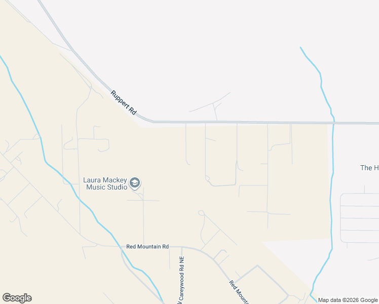 map of restaurants, bars, coffee shops, grocery stores, and more near 40223 East Ruppert Road in Benton City