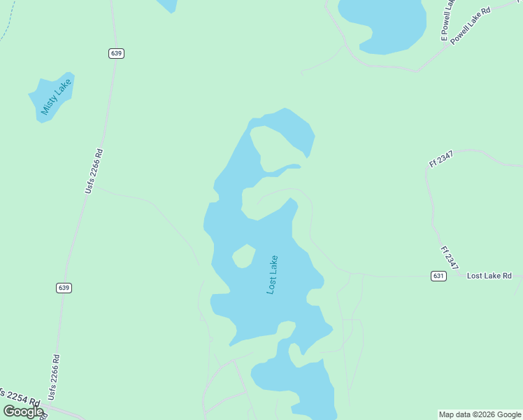 map of restaurants, bars, coffee shops, grocery stores, and more near E8847 Lost Lake Road in Alger County