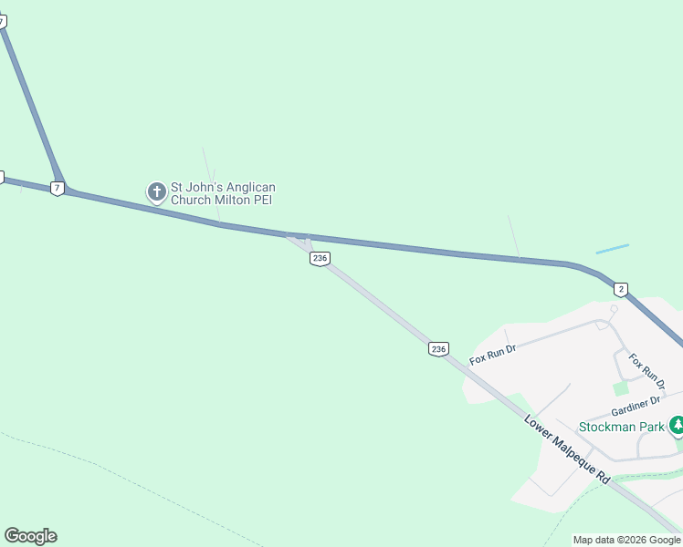 map of restaurants, bars, coffee shops, grocery stores, and more near 974 Lower Malpeque Road in Miltonvale Park
