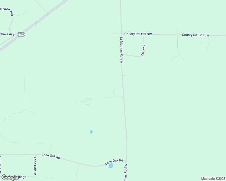 map of restaurants, bars, coffee shops, grocery stores, and more near 9925 Saint Mathias Road Southwest in Brainerd