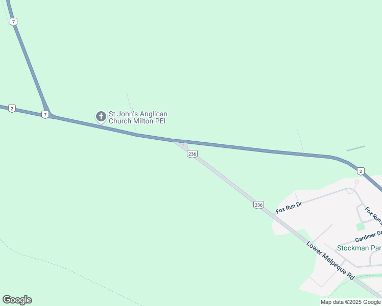 map of restaurants, bars, coffee shops, grocery stores, and more near 974 Lower Malpeque Road in Miltonvale Park