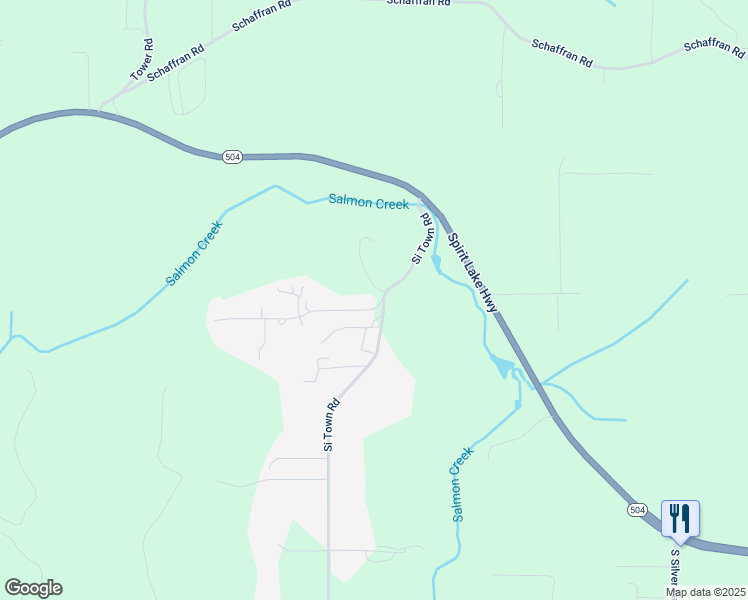 map of restaurants, bars, coffee shops, grocery stores, and more near 102 Timberline Drive in Castle Rock
