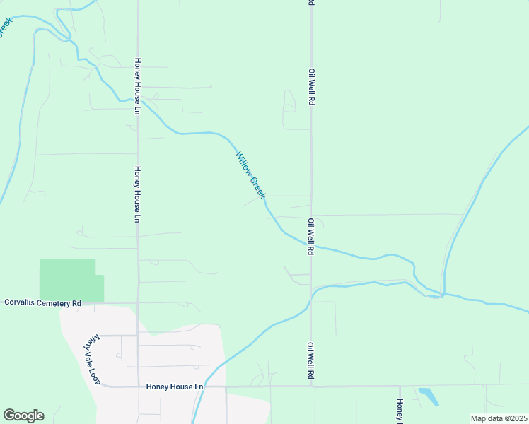 map of restaurants, bars, coffee shops, grocery stores, and more near 519 Rainsong Drive in Corvallis