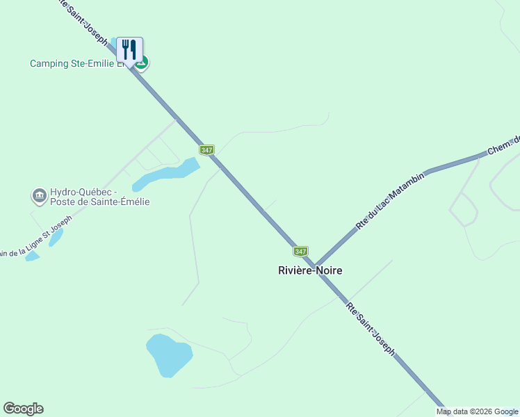map of restaurants, bars, coffee shops, grocery stores, and more near in Lanaudière