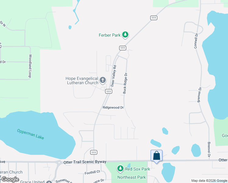 map of restaurants, bars, coffee shops, grocery stores, and more near 1850 Deer Valley Road in Fergus Falls