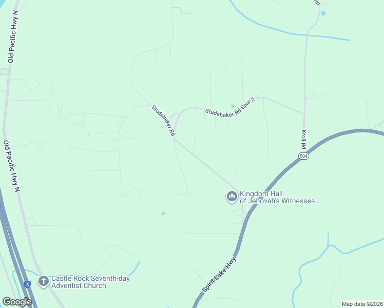 map of restaurants, bars, coffee shops, grocery stores, and more near 302 Studebaker Road in Castle Rock