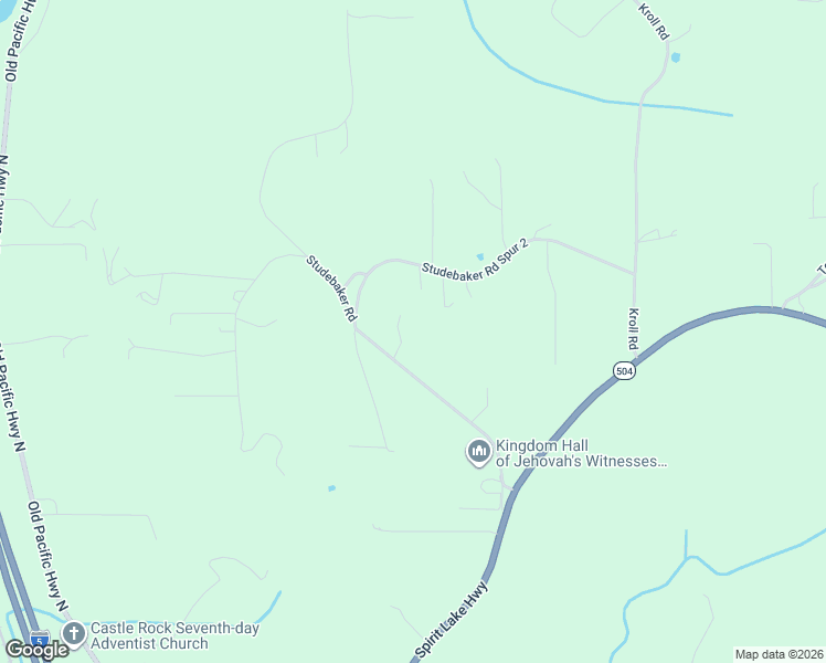 map of restaurants, bars, coffee shops, grocery stores, and more near 302 Studebaker Road in Castle Rock
