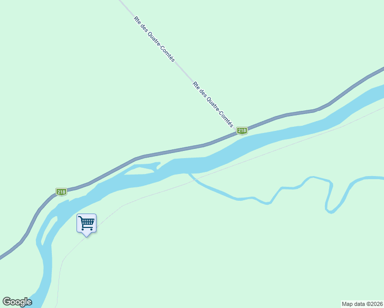 map of restaurants, bars, coffee shops, grocery stores, and more near 709 Rang Saint François in Saint-Louis-de-Blandford