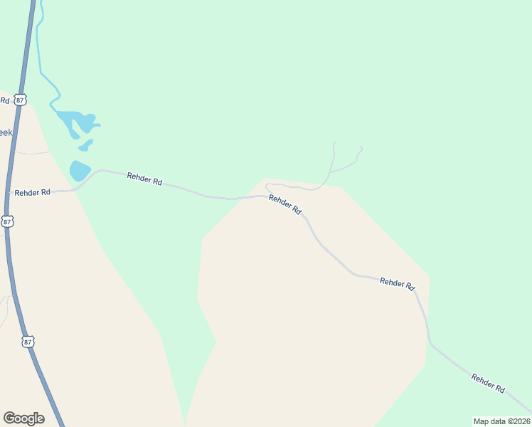 map of restaurants, bars, coffee shops, grocery stores, and more near 72 Rehder Road in Roundup