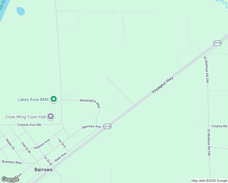 map of restaurants, bars, coffee shops, grocery stores, and more near 7370 Hunter Circle in Brainerd