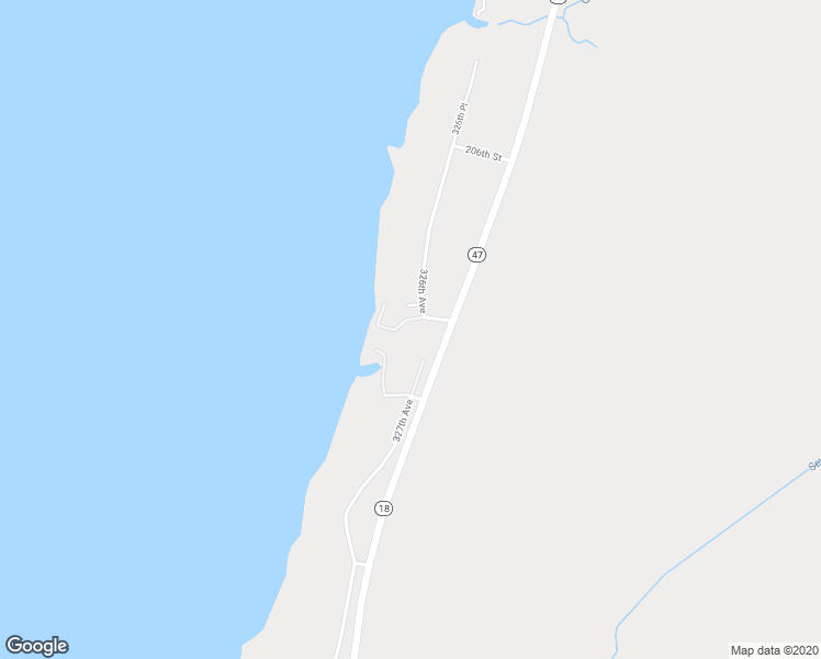 map of restaurants, bars, coffee shops, grocery stores, and more near 20429 326th Avenue in Isle