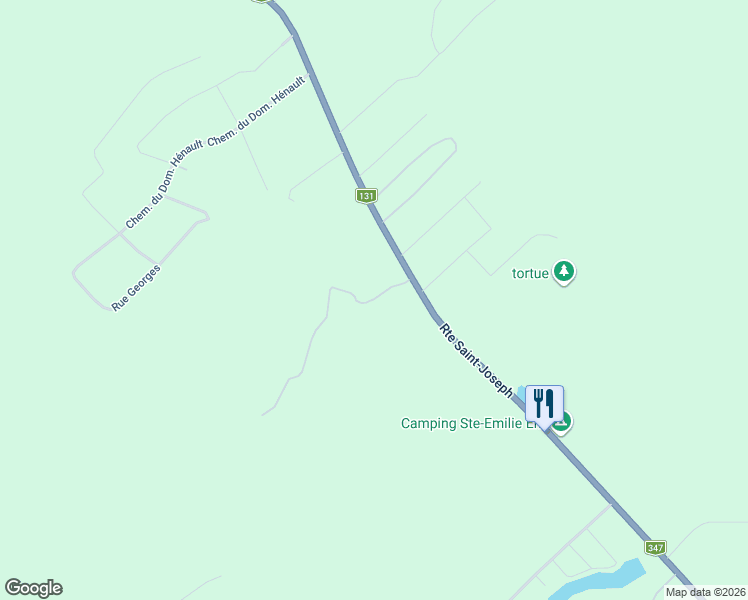 map of restaurants, bars, coffee shops, grocery stores, and more near Chemin des Quatre-Saisons in Lanaudière