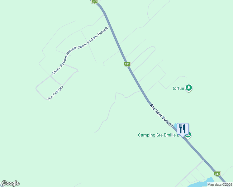 map of restaurants, bars, coffee shops, grocery stores, and more near Chemin des Quatre-Saisons in Lanaudière