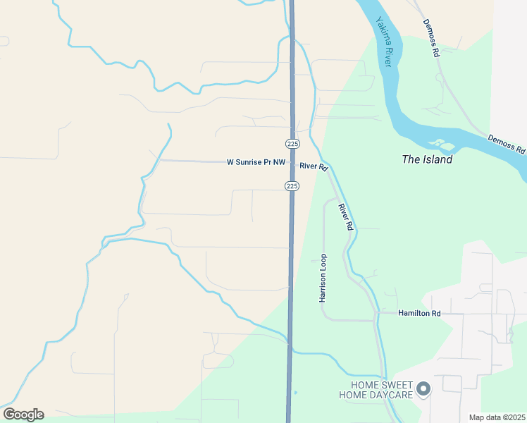 map of restaurants, bars, coffee shops, grocery stores, and more near 509 Wagon Wheel Pr Northwest in Benton City