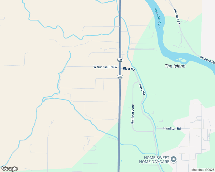 map of restaurants, bars, coffee shops, grocery stores, and more near 509 Wagon Wheel Pr NW in Benton City