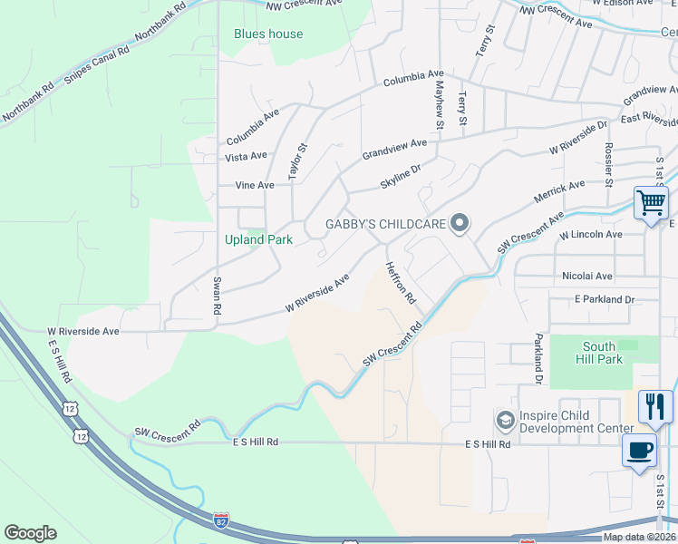 map of restaurants, bars, coffee shops, grocery stores, and more near 938 Ann Avenue in Sunnyside
