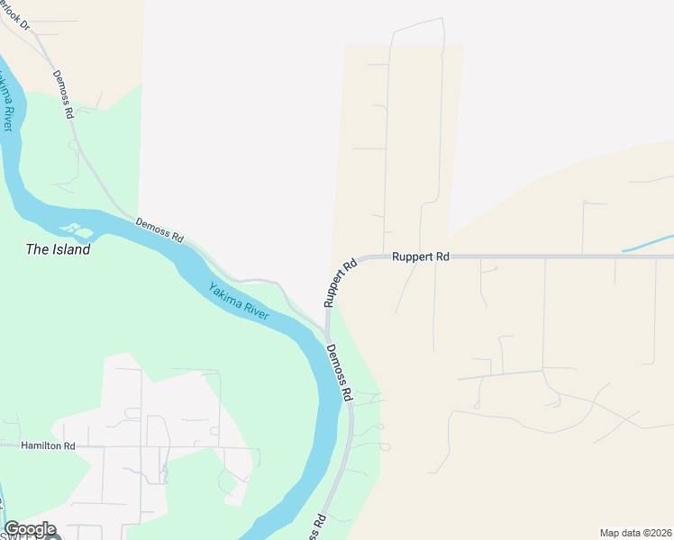 map of restaurants, bars, coffee shops, grocery stores, and more near Ruppert Road in Benton City