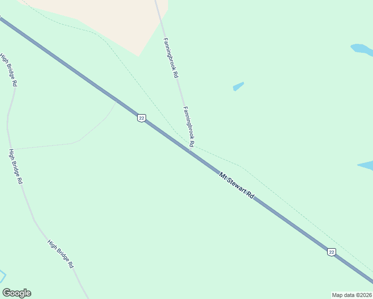 map of restaurants, bars, coffee shops, grocery stores, and more near 2165 Mount Stewart Road in Mount Stewart