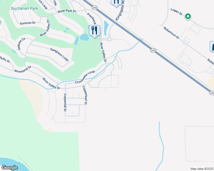 map of restaurants, bars, coffee shops, grocery stores, and more near 2865 Tuscanna Drive Way in Richland