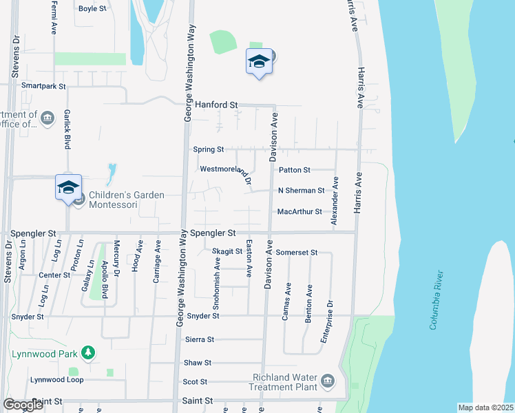 map of restaurants, bars, coffee shops, grocery stores, and more near 315 Gulf Court in Richland