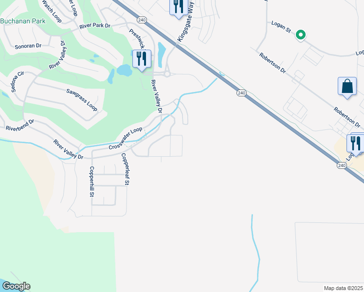 map of restaurants, bars, coffee shops, grocery stores, and more near 2286 Veneto Street in Richland