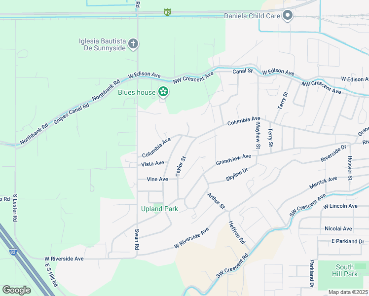 map of restaurants, bars, coffee shops, grocery stores, and more near 816 Upland Dr in Sunnyside