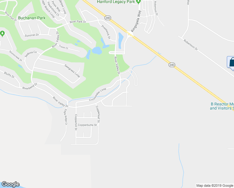 map of restaurants, bars, coffee shops, grocery stores, and more near 2467 Bramasole Drive Way in Richland