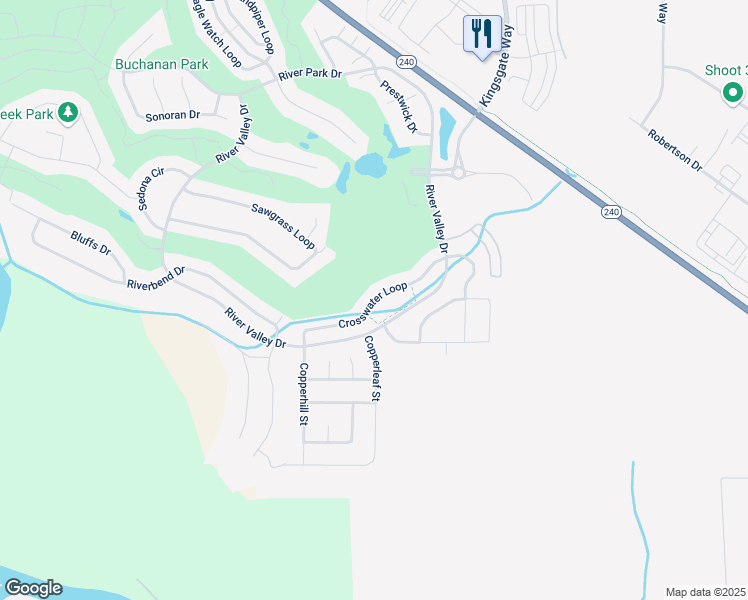 map of restaurants, bars, coffee shops, grocery stores, and more near 2905 Crosswater Loop in Richland