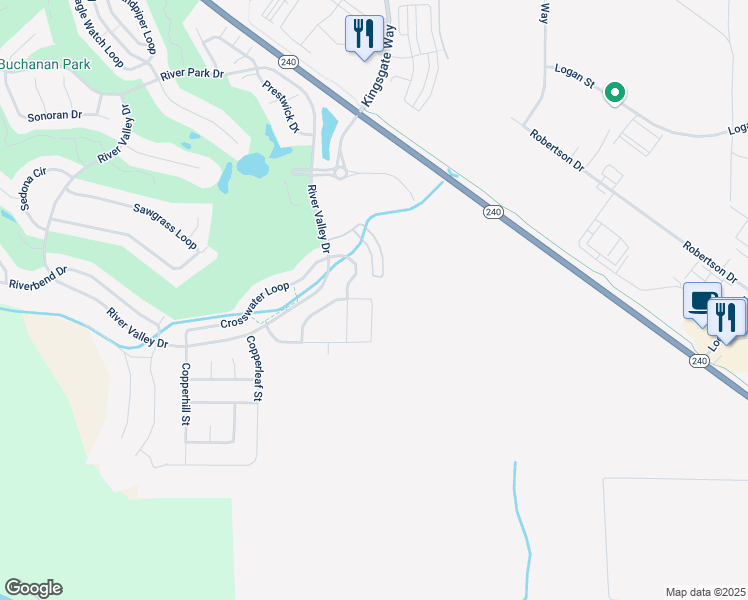 map of restaurants, bars, coffee shops, grocery stores, and more near 2286 Veneto Street in Richland