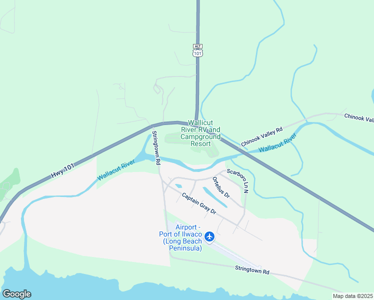 map of restaurants, bars, coffee shops, grocery stores, and more near 1509 U.S. 101 in Ilwaco