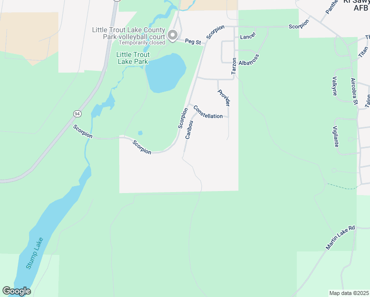 Caribou Street, K. I. Sawyer MI Walk Score