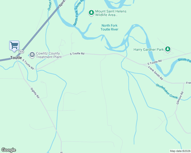map of restaurants, bars, coffee shops, grocery stores, and more near 162 Atmore Road in Toutle