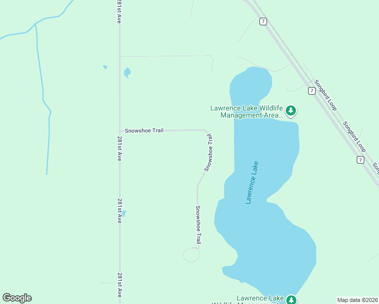 map of restaurants, bars, coffee shops, grocery stores, and more near 28517 Snowshoe Trail in Staples