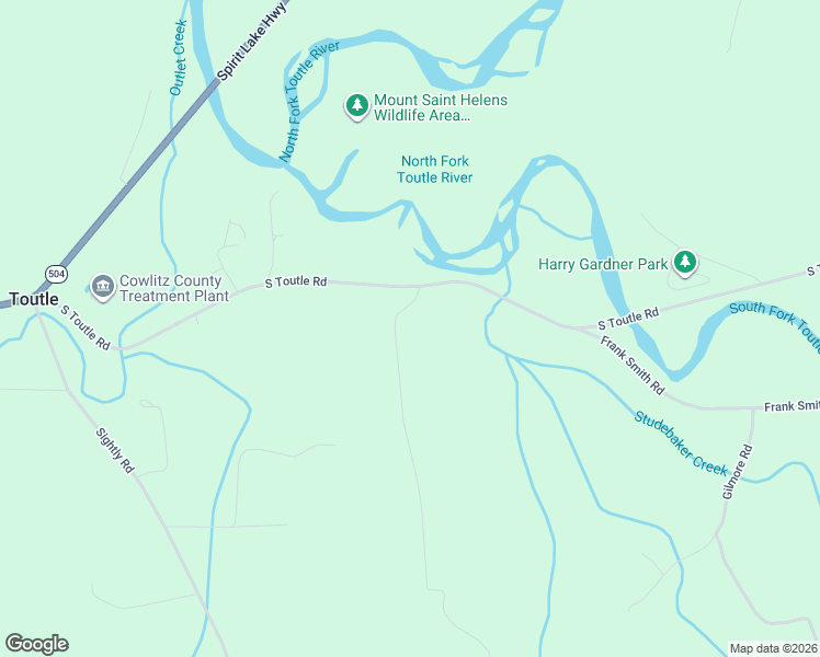 map of restaurants, bars, coffee shops, grocery stores, and more near 121 Atmore Road in Toutle