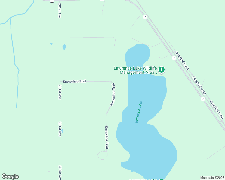 map of restaurants, bars, coffee shops, grocery stores, and more near 28517 Snowshoe Trail in Staples