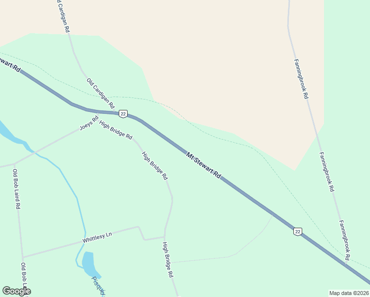 map of restaurants, bars, coffee shops, grocery stores, and more near 1821 Mount STEWART Road - Route 22 in Lot 37