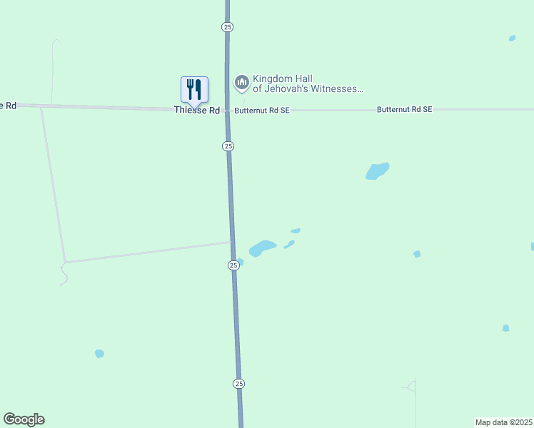 map of restaurants, bars, coffee shops, grocery stores, and more near in Baxter