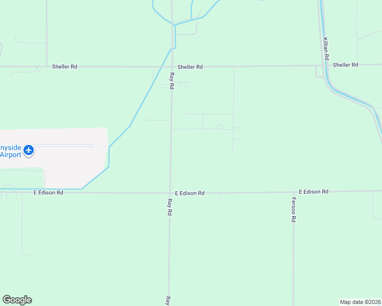 map of restaurants, bars, coffee shops, grocery stores, and more near 2101 Ray Road in Sunnyside