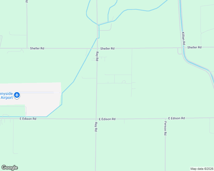 map of restaurants, bars, coffee shops, grocery stores, and more near 2101 Ray Road in Sunnyside