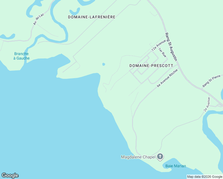 map of restaurants, bars, coffee shops, grocery stores, and more near 105 12e Av in Mandeville